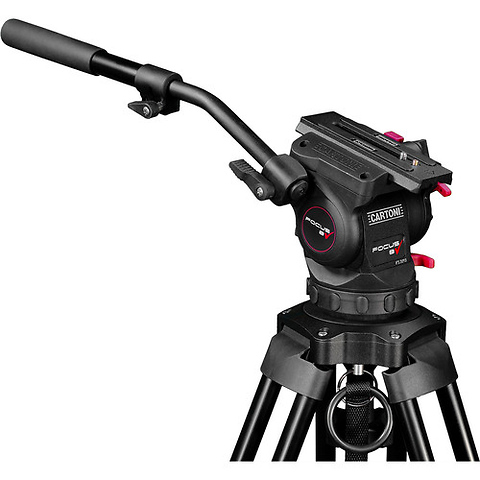 Focus 8 Fluid Head with Red Lock Tripod System Image 10