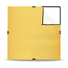 72 x 72in. Large Scrim Jim Gold / White Reflector (Fabric Only) Thumbnail 0