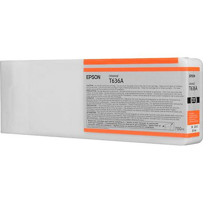 T636A00 700ml Ultrachrome HDR Orange Ink Cartridge Image 0